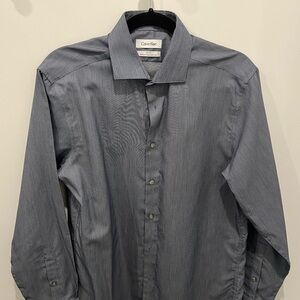 Men’s Calvin Klein Slim Fit Performance Non-Iron Button Down Shirt